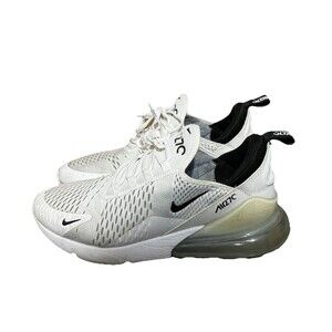 Nike Air Max 270 Men's White Low Top Sneakers Size 9 AH8050-100